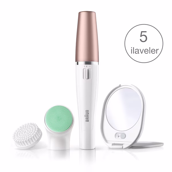 BRAUN SE810 Face Yüz Epilatörü ve Yüz Temizleme Cihazı